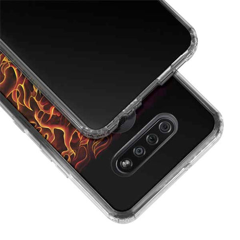 Fire Tiger by Tom Wood LG K51/Q51 Clear Case