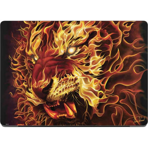 Fire Tiger by Tom Wood MacBook Pro 14in (2021-24) Skin