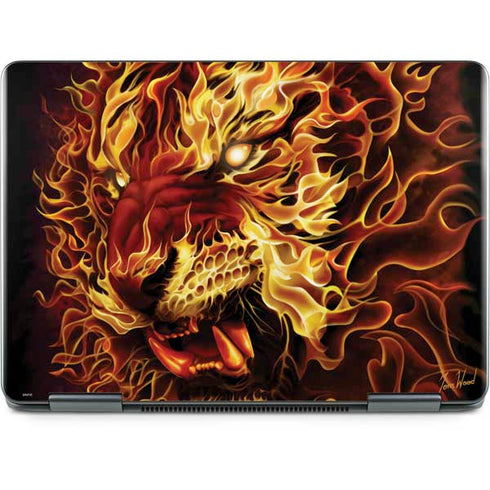 Tom Wood Fire Tiger Notebook 9 Pro 13in (2017) Skin