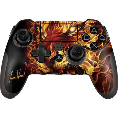 Tom Wood Fire Tiger PlayStation Scuf Vantage 2 Controller Skin