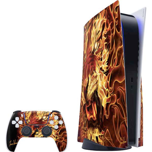 Tom Wood Fire Tiger PS5 Bundle Skin