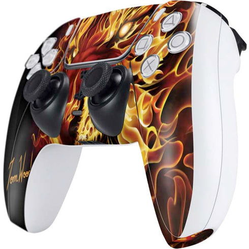 Tom Wood Fire Tiger PS5 Controller Skin