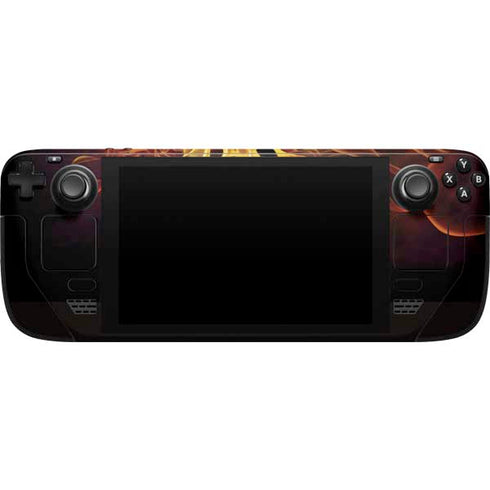 Tom Wood Fire Tiger Steam Deck Handheld Gaming Computer Skin