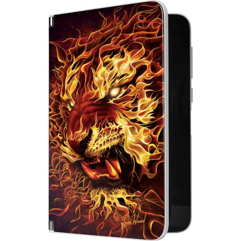 Tom Wood Fire Tiger Surface Duo Skin