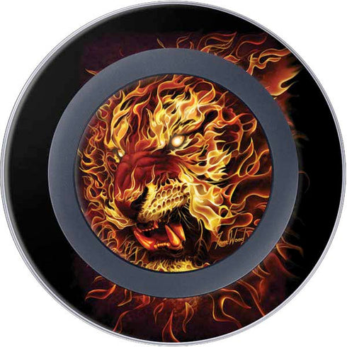 Tom Wood Fire Tiger Wireless Charger Skin