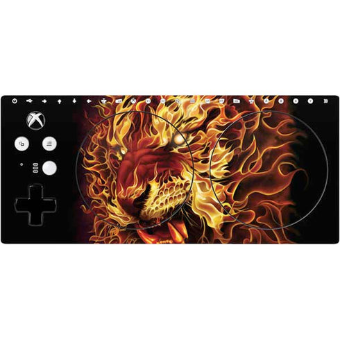 Tom Wood Fire Tiger Xbox Adaptive Controller Skin
