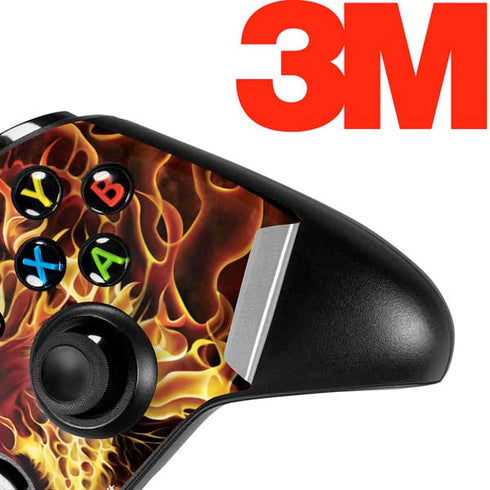 Tom Wood Fire Tiger Xbox One X Controller Skin