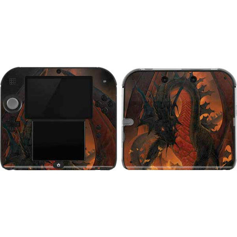 Vincent Hie Fireball Dragon Nintendo 2DS Skin