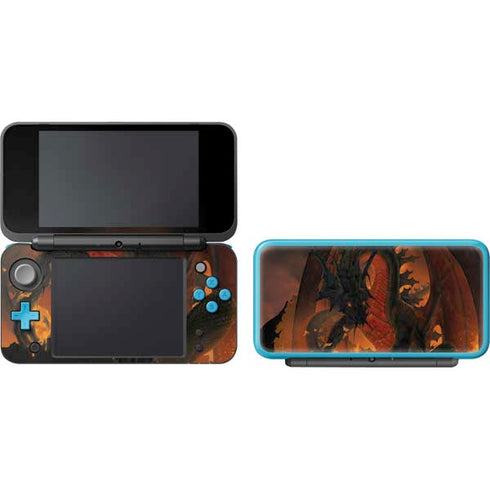 Vincent Hie Fireball Dragon Nintendo 2DS XL (2017) Skin