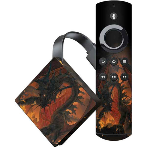 Vincent Hie Fireball Dragon Amazon Fire TV Skin