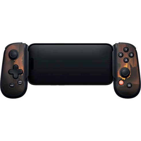 Fireball Dragon by Vincent Hie Backbone One for iPhone Game Controller Skin