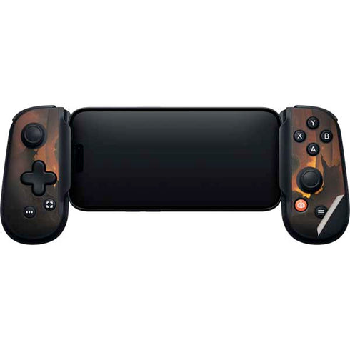 Fireball Dragon by Vincent Hie Backbone One for iPhone Game Controller Skin