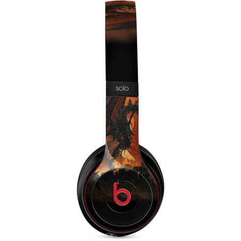 Vincent Hie Fireball Dragon Beats Solo 2 Wireless Skin