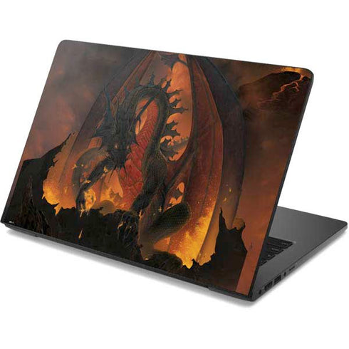 Vincent Hie Fireball Dragon Dell Chromebook Skin