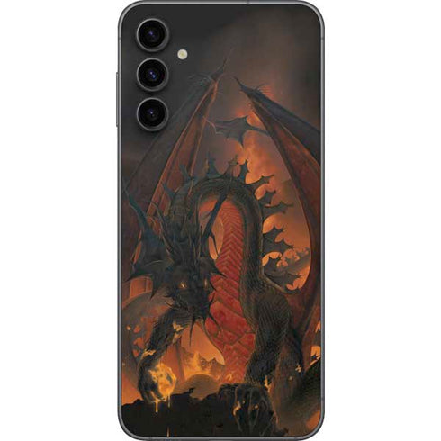 Vincent Hie Fireball Dragon Galaxy A14 5G Skin