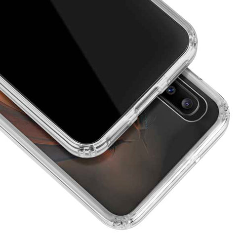 Vincent Hie Fireball Dragon Galaxy A30 Clear Case