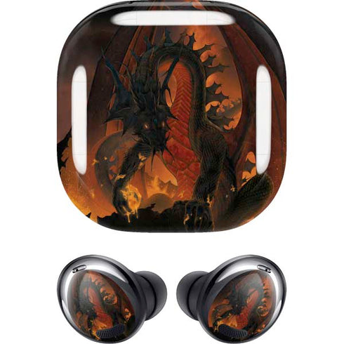 Vincent Hie Fireball Dragon Galaxy Buds Pro Skin
