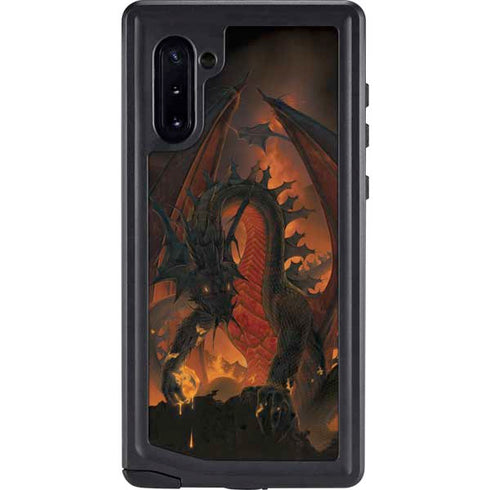 Vincent Hie Fireball Dragon Galaxy Note 10 Waterproof Case