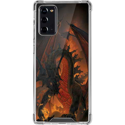 Vincent Hie Fireball Dragon Galaxy Note20 5G Clear Case