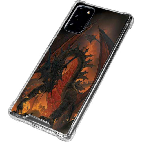 Vincent Hie Fireball Dragon Galaxy Note20 5G Clear Case