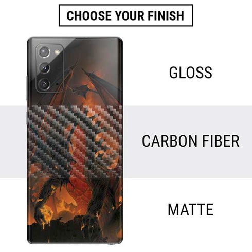 Vincent Hie Fireball Dragon Galaxy Note20 5G Skin