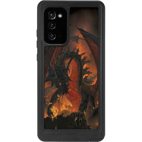 Vincent Hie Fireball Dragon Galaxy Note20 5G Waterproof Case