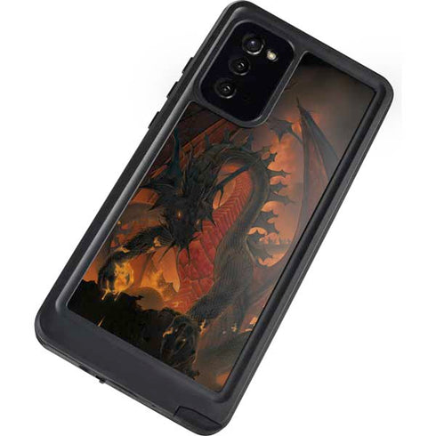 Vincent Hie Fireball Dragon Galaxy Note20 5G Waterproof Case