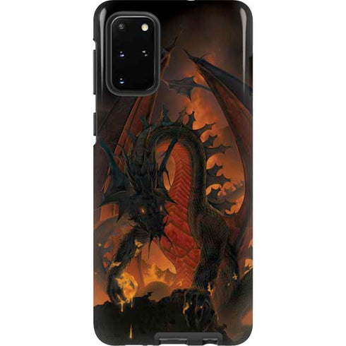 Vincent Hie Fireball Dragon Galaxy S20 Plus Pro Case