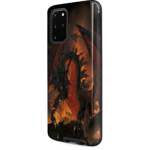 Vincent Hie Fireball Dragon Galaxy S20 Plus Pro Case