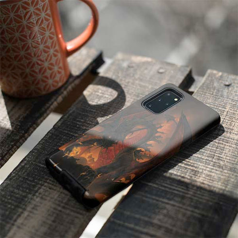 Vincent Hie Fireball Dragon Galaxy S20 Plus Pro Case