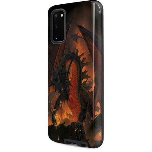 Vincent Hie Fireball Dragon Galaxy S20 Pro Case