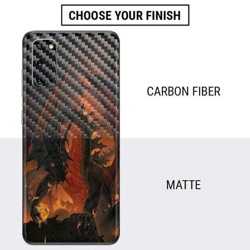 Vincent Hie Fireball Dragon Galaxy S20 Skin