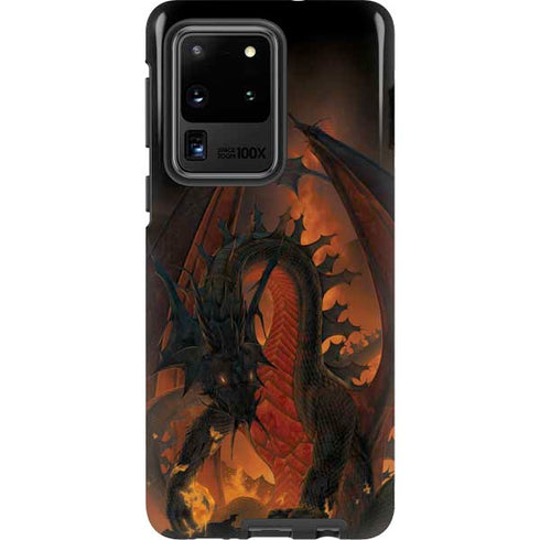 Vincent Hie Fireball Dragon Galaxy S20 Ultra 5G Pro Case