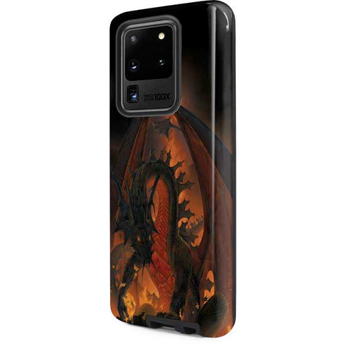 Vincent Hie Fireball Dragon Galaxy S20 Ultra 5G Pro Case