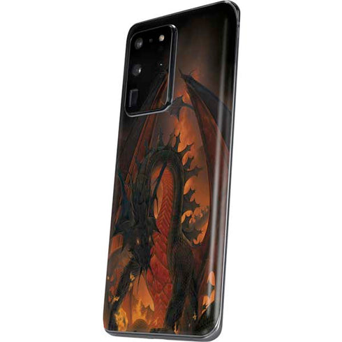 Vincent Hie Fireball Dragon Galaxy S20 Ultra 5G Skin