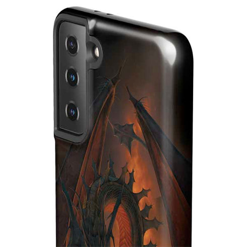 Vincent Hie Fireball Dragon Galaxy S21 Plus 5G Pro Case