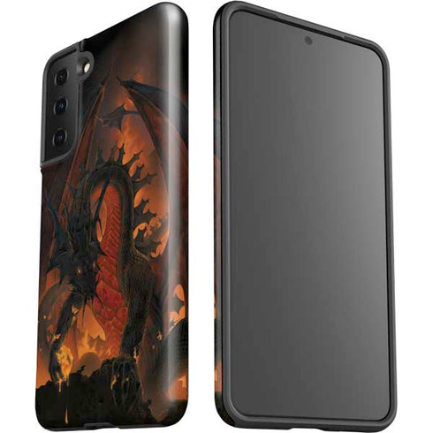 Vincent Hie Fireball Dragon Galaxy S21 Plus 5G Pro Case