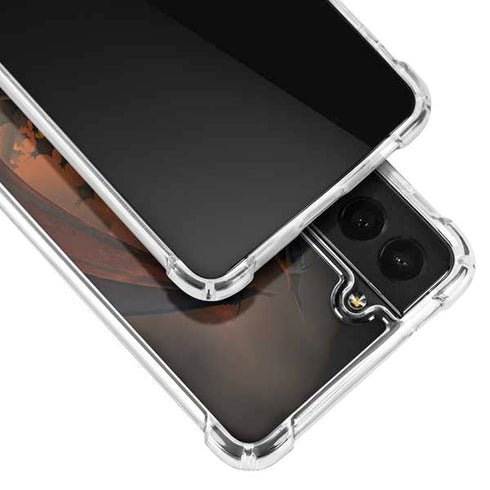 Vincent Hie Fireball Dragon Galaxy S22 Clear Case