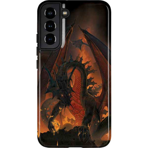 Vincent Hie Fireball Dragon Galaxy S22 Plus Pro Case