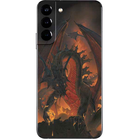 Vincent Hie Fireball Dragon Galaxy S22 Plus Skin
