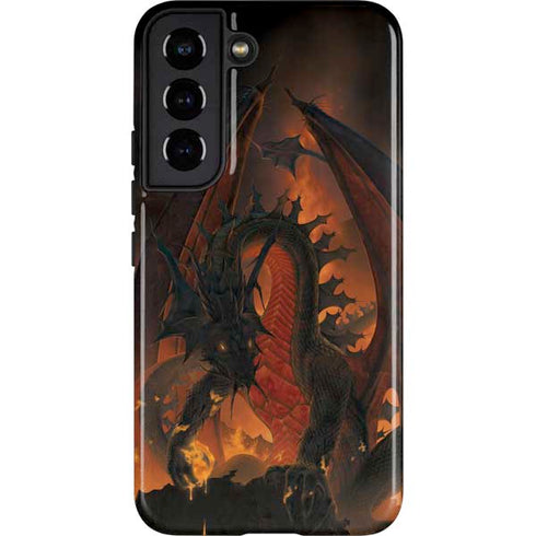 Vincent Hie Fireball Dragon Galaxy S22 Pro Case