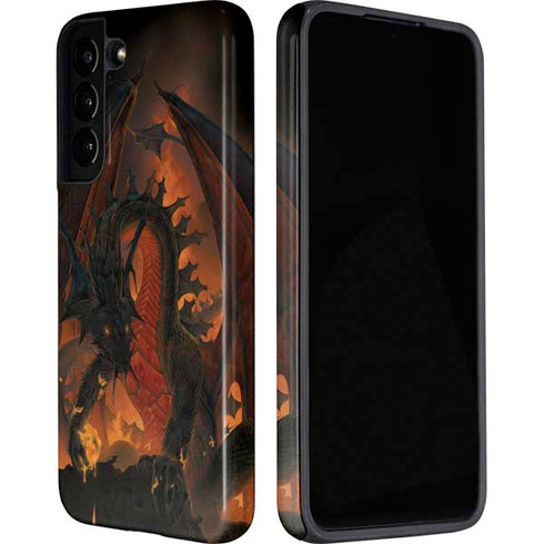 Vincent Hie Fireball Dragon Galaxy S22 Pro Case