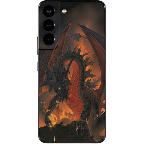 Vincent Hie Fireball Dragon Galaxy S22 Skin