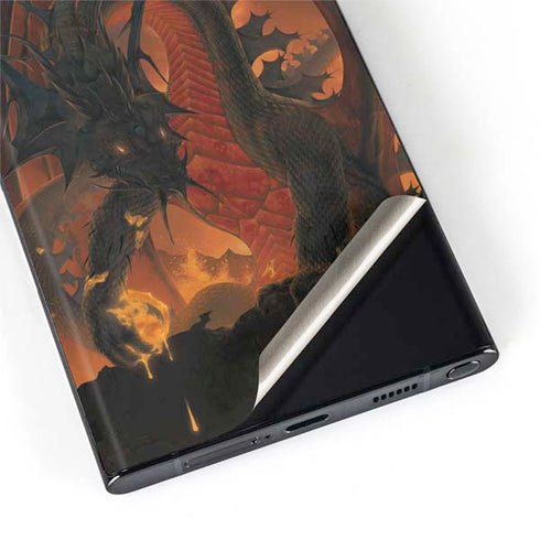 Vincent Hie Fireball Dragon Galaxy S22 Ultra Skin