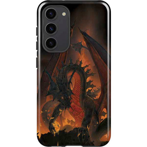 Vincent Hie Fireball Dragon Galaxy S23 Plus Pro Case