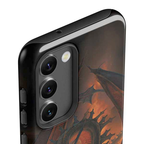 Vincent Hie Fireball Dragon Galaxy S23 Pro Case