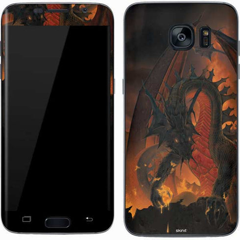 Vincent Hie Fireball Dragon Galaxy S7 Skin