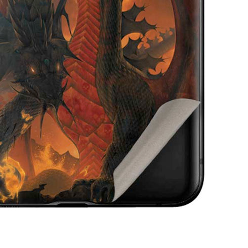 Vincent Hie Fireball Dragon Galaxy Z Flip Skin