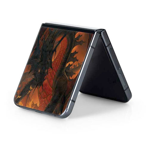 Fireball Dragon by Vincent Hie Galaxy Z Flip5 5G Skin