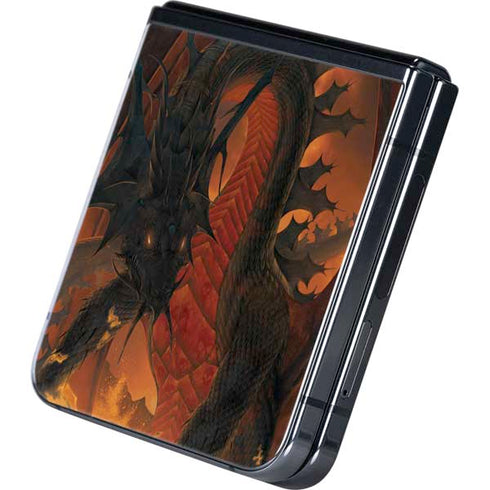 Fireball Dragon by Vincent Hie Galaxy Z Flip5 5G Skin